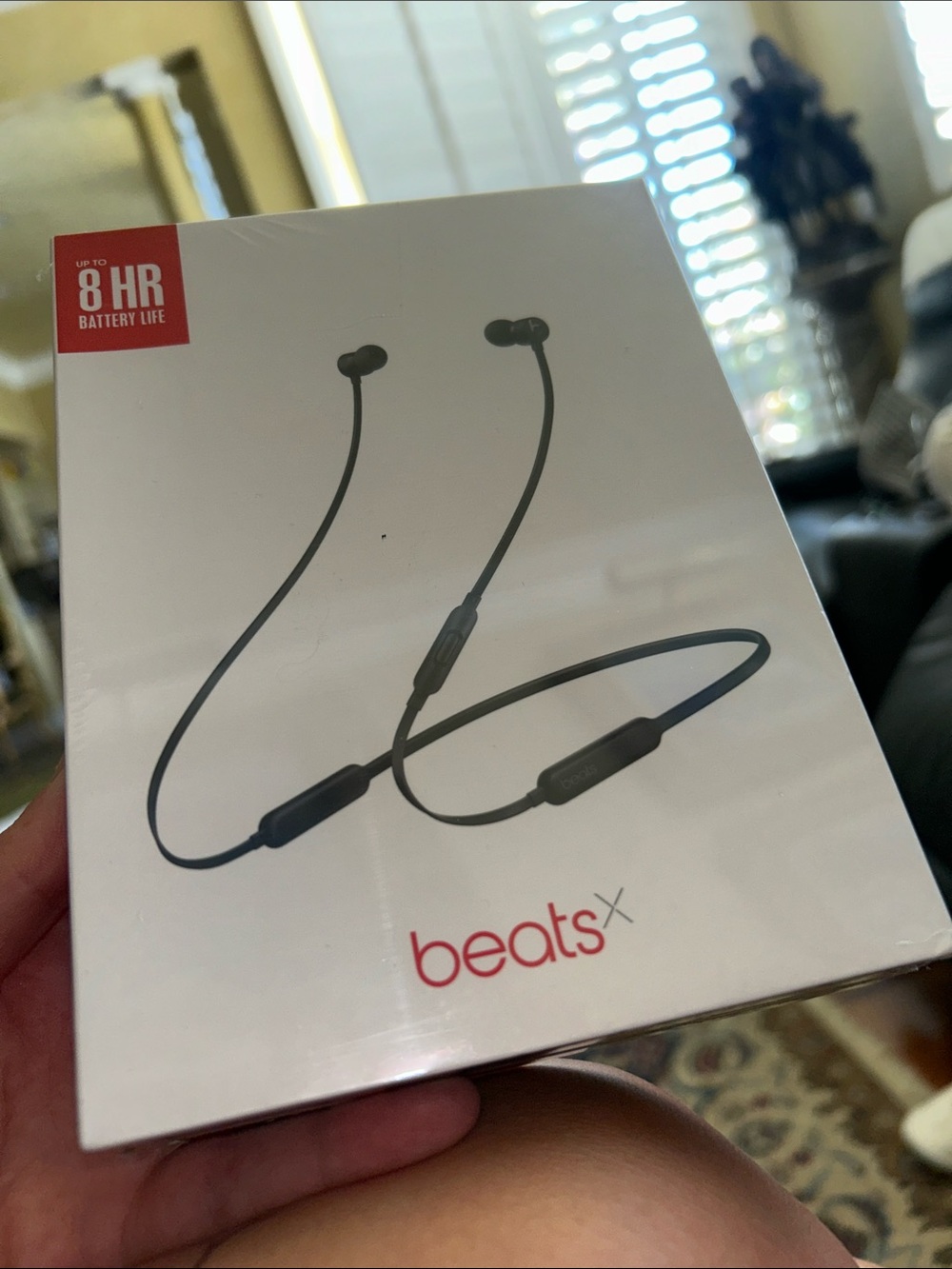 BRAND NEW IN PLASTIC BeatsX Wireless Neckband Earphones - Black